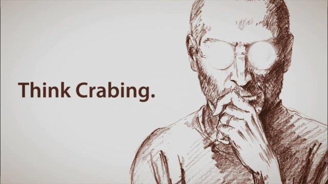 think crabing