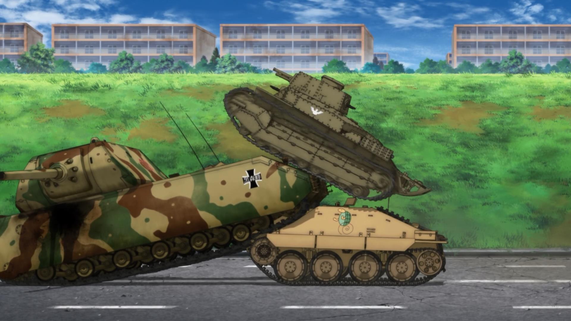 танк тигр против мауса.